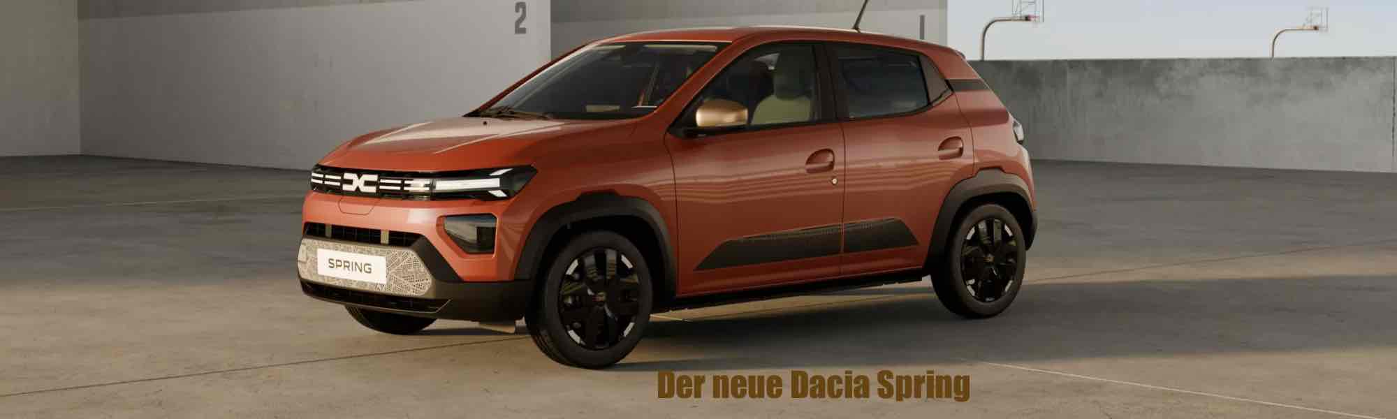 Der neue Dacia Spring