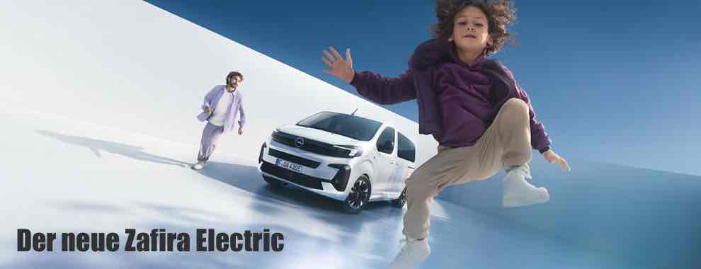 Der neue Opel Zafira Electric